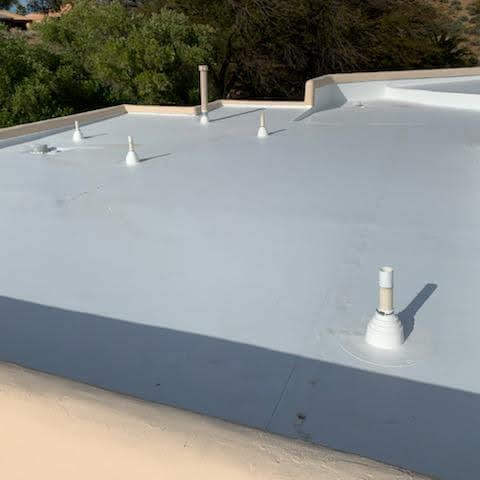 Flat roof by Weatherguard Construction
